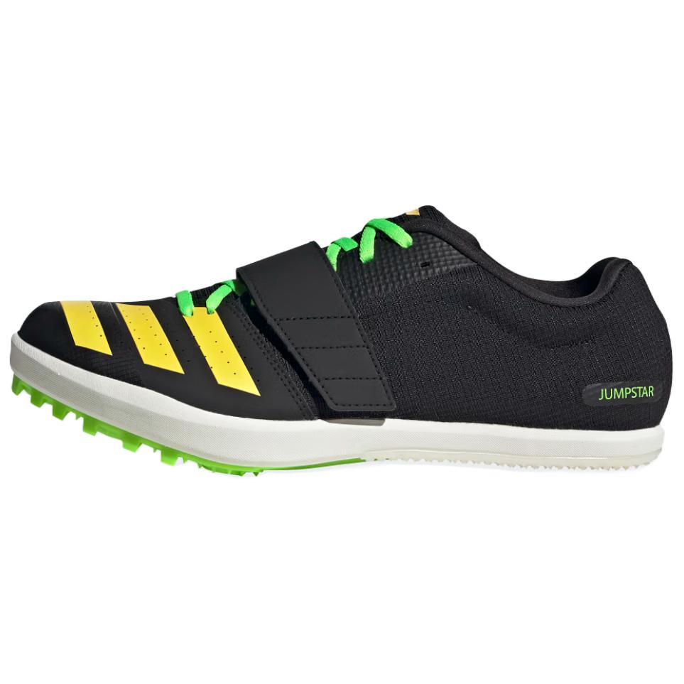 Adidas JUMPSTAR Shock Absorbers Slip Resistant Abrasion Resistant Low top Running Shoes Unisex Black Yellow GY8415 44
