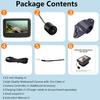 Underwater 4.3 Inch LCD Ice Finder Winter Fisherman Fishing Camera with Night Vision 15m Cable Black