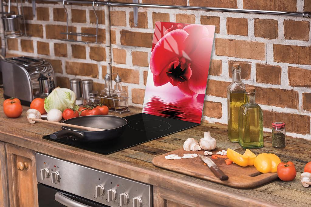 SZKLANA DESKA DO KROJENIA 35x52 ORCHIDEA