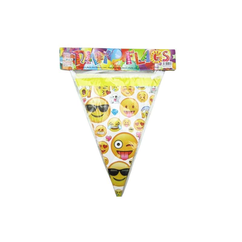 Emoji Party Tableware Set With Disposable Plates Cups Napkins And Tablecloth For Holiday Celebrations