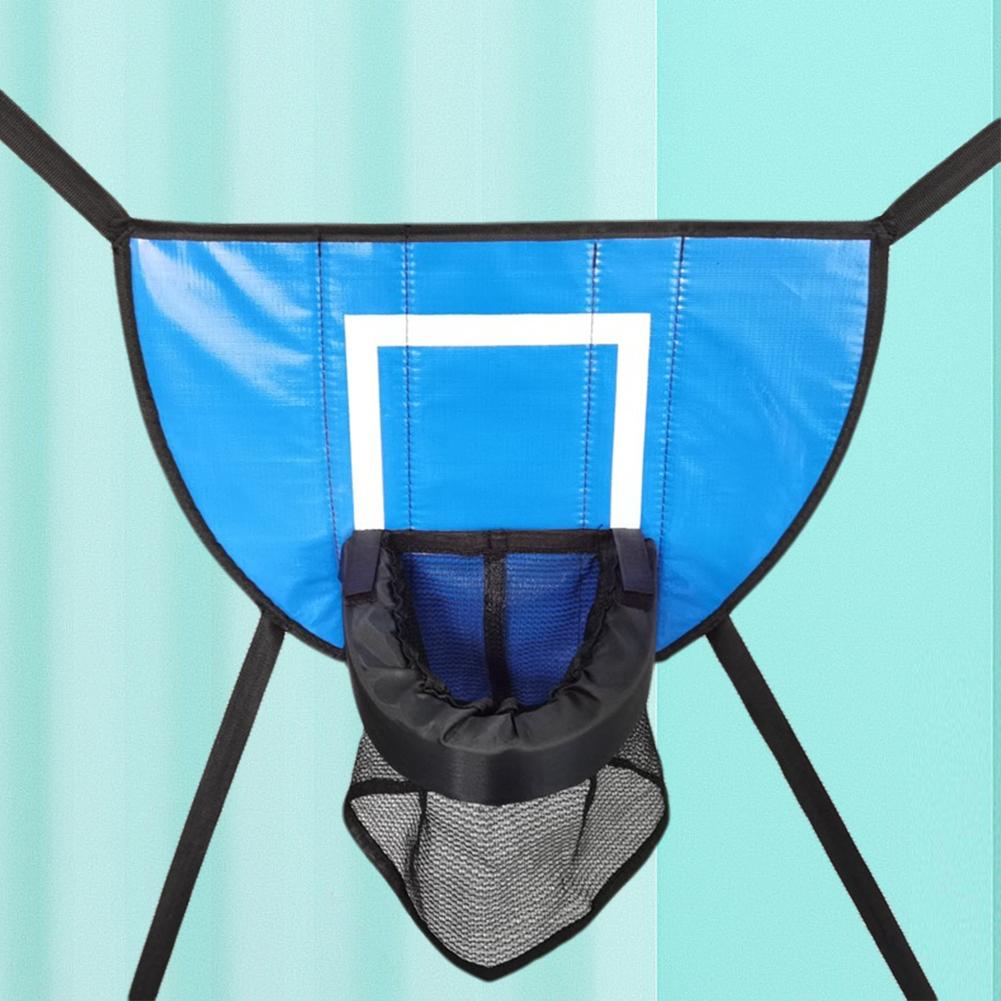 Trampoline Basketball Hoop with Pump and Mini Ball Kids Sport Games Easy To Assemble for Trampoline and All Ages