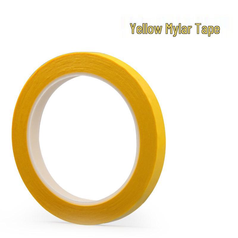 Colorful High-Temperature Mylar Insulation Tape for Electronics | Red, White, Blue, Green, Black, Yellow