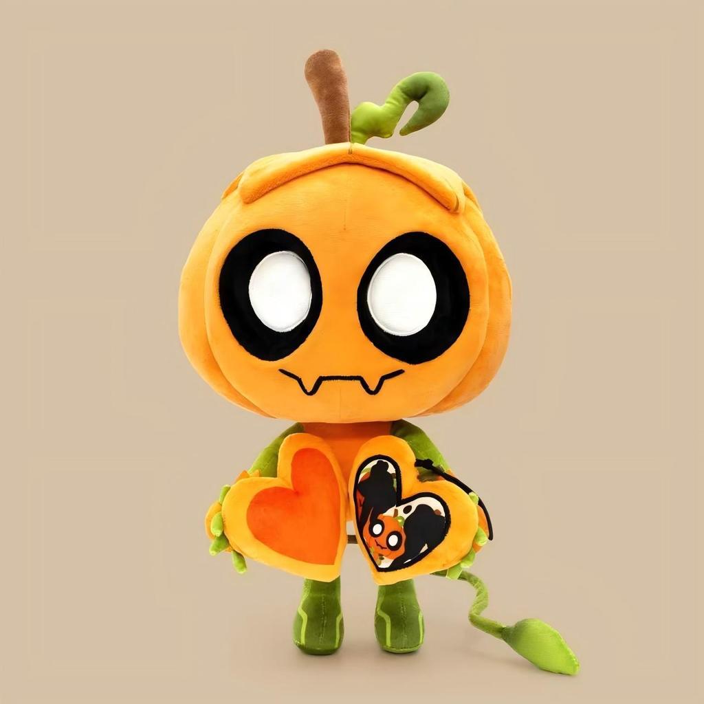 Game Plush Toy Pumpkin Dandy Toys Cartoon Figure Stuffed Dolls Bolster Soft Pillow Kids Fans Collection Gift Home Decor