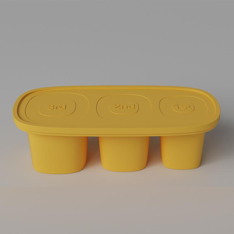 Silicone Ice Tray Box Auxiliary Food Mold Silicone Ice Tray Easy Demolding Ice Tray Mold Ice Tray Large Ice Cube Mold