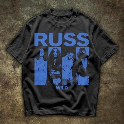 Russ Wild Tour Shirt, Into the Wild Tour Tee with Cash Stack Unisex T-Shirt
