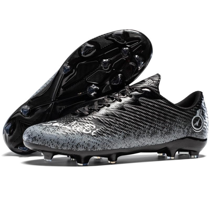 

High-top football shoes adult spikes TF broken spikes sneakers competition spikes children s training football shoes 46