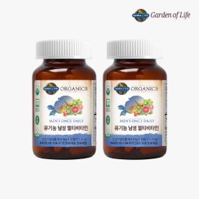 Garden of Life Organic Men's Multivitamin 30 Tablets (2 packs)