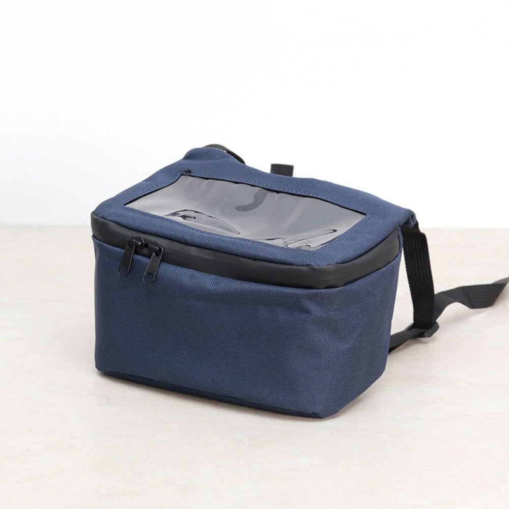 Viewing Window Mountain Bike Bag Waterproof Bicycle Front Bag  Motorcycle Front Storage Pouch
