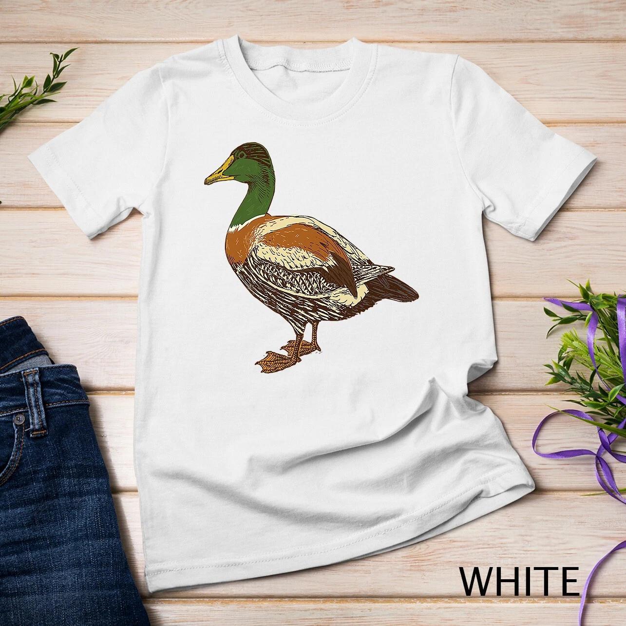 Mallard Duck Shirt Cute I Love Waterfowls Unisex T-shirt 3XL