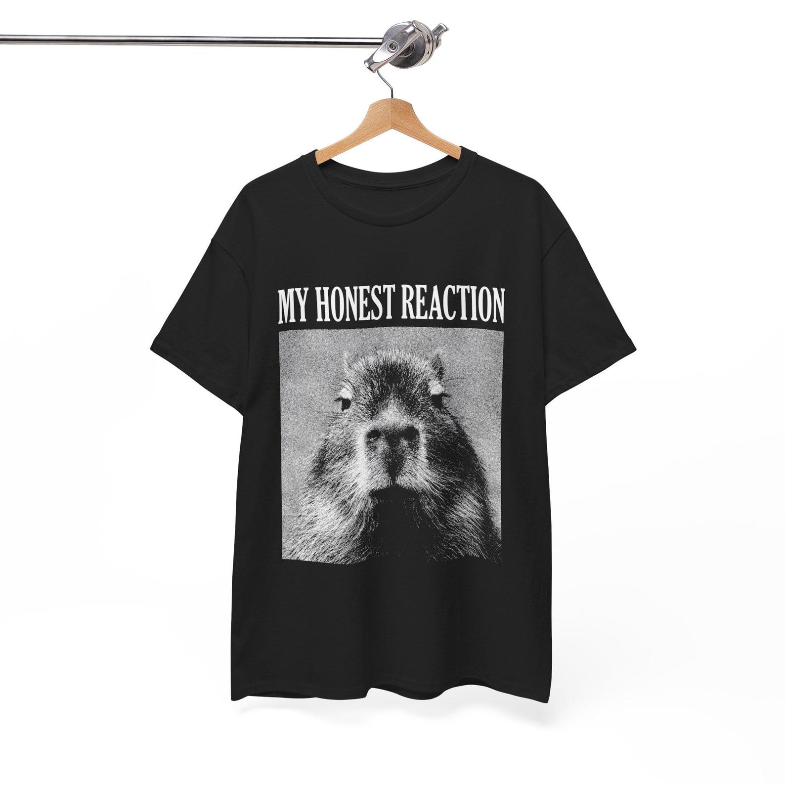 My Honest Reaction Capybara Cotton Shirt 3XL