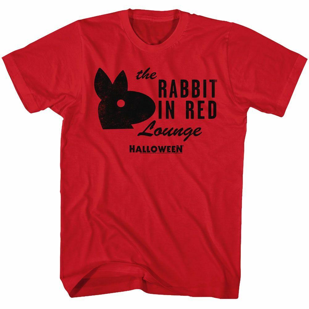 Halloween Rabbit Red Adult T-Shirt S