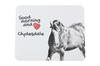 Clydesdale - Mouse Pad with Print, Personalized Pad with a Horse, Unique Gadget for an Office Worker from the Art-Dog Brand