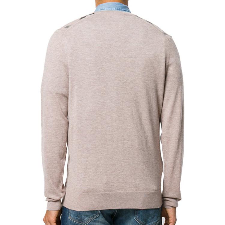 Burberry Sweaters Men's Khaki Crew Neck Moderate Other 40228291