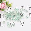 TX59 8 /10mm Acrylic Round Beads Transparent Straight Hole Spacer Beads Jewelry Making Diy Bracelet Necklace Handmade Material
