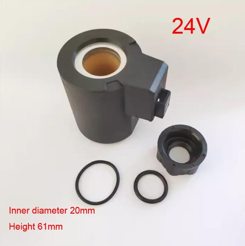 24V Solenoid Valve Coil for Volvo Excavator EC140 EC160 EC210 EC240 EC290 EC330 EC360 EC460 EC210B B BLC 14527267 14550884 VOE