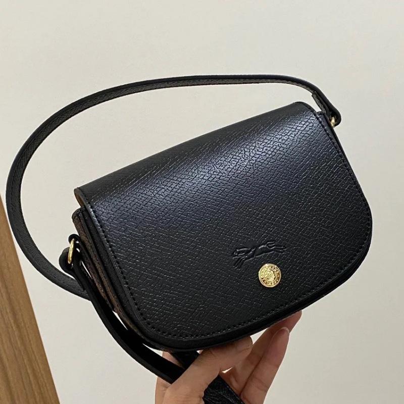 Genuine Leather New Saddle Bag Mini Bag Small Crossbody Bag Flip Up Women's Fashionable Bag Daily Travel Versatile Bag
