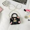 Plush Animal Rabbit Dolls Pearl Shoulder Strap Small Trendy Girl Bag Shoulder
