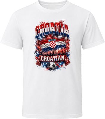 Croatia Croatian Soccer Football National Supporters T Shirt