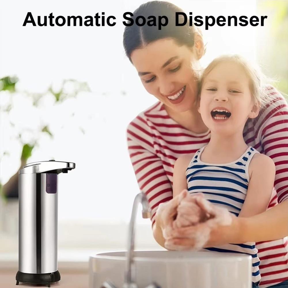 Stainless Steel Automatic Soap Dispenser  Liquid Soap Application