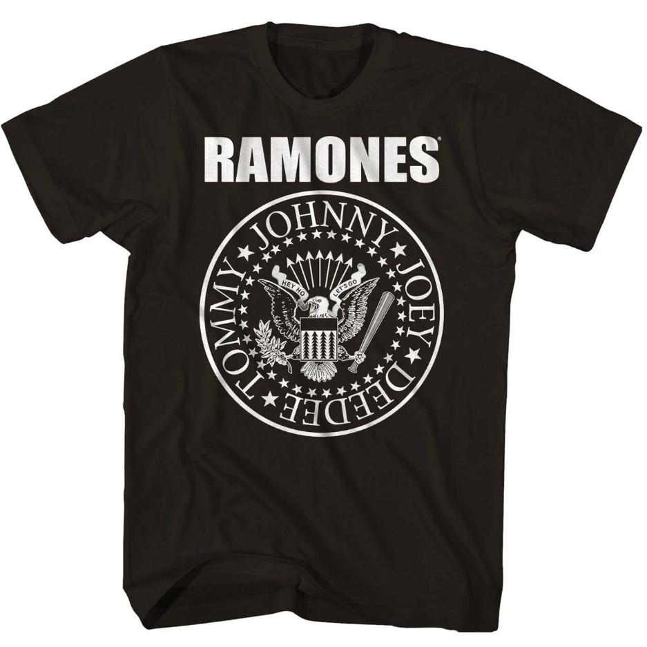 Ramones Seal Logo Mens T-shirt size S-5XL S