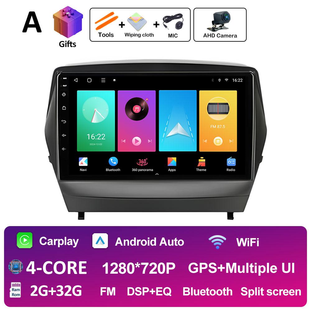 For Ix35 Hyundai Tucson 2 LM IX35 2009 2010 2011 2012 - 2015 Android Intelligent System GPS Navigation Cooling Fan WIFI No 2 Din