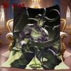 Illidan Leader of the Night Elves 2D Flat Pattern Flannel Blanket High quality All Seasons Warmth and Comfort Perfect for Christmas Gifts.DMT0925504