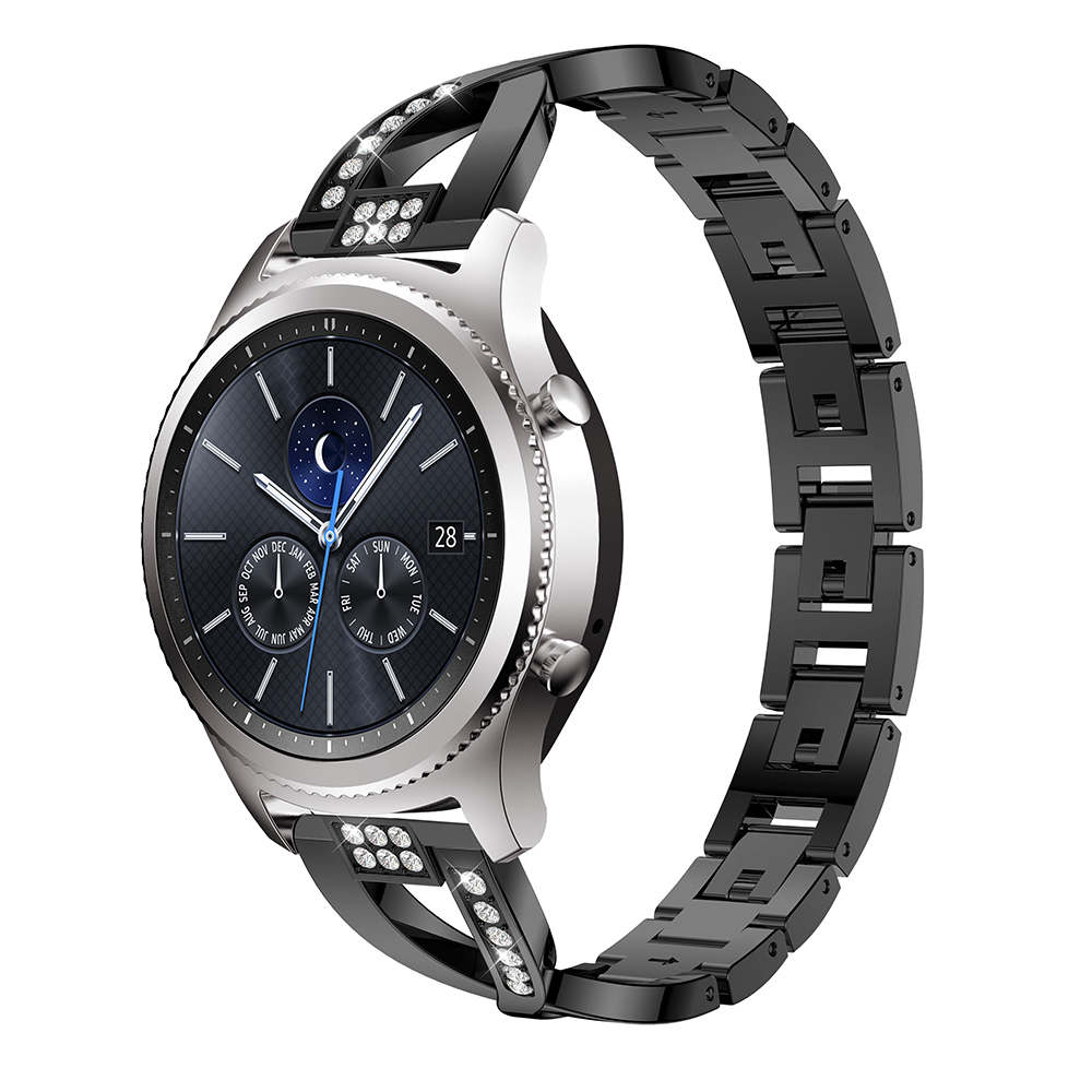 Bracelet Starp For Samsung Gear S3 WatchBand For Garmin Venu 3 2 Vivoactive4 Replacement smart wristband stainless steel Crystal
