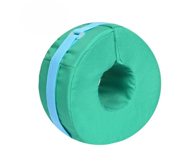 Polštář na nohy Koblihové pěnové polštáře Chránič kotníku na kolena proti proleženinám Polštář na podporu nohou pro seniory pro odpočinek v domácnosti