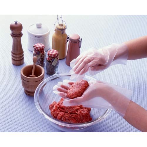 Showa Gloves [Food Sanitation Law Compliant] No. 826 Polyethylene Gloves, 100 count, Small, Clear