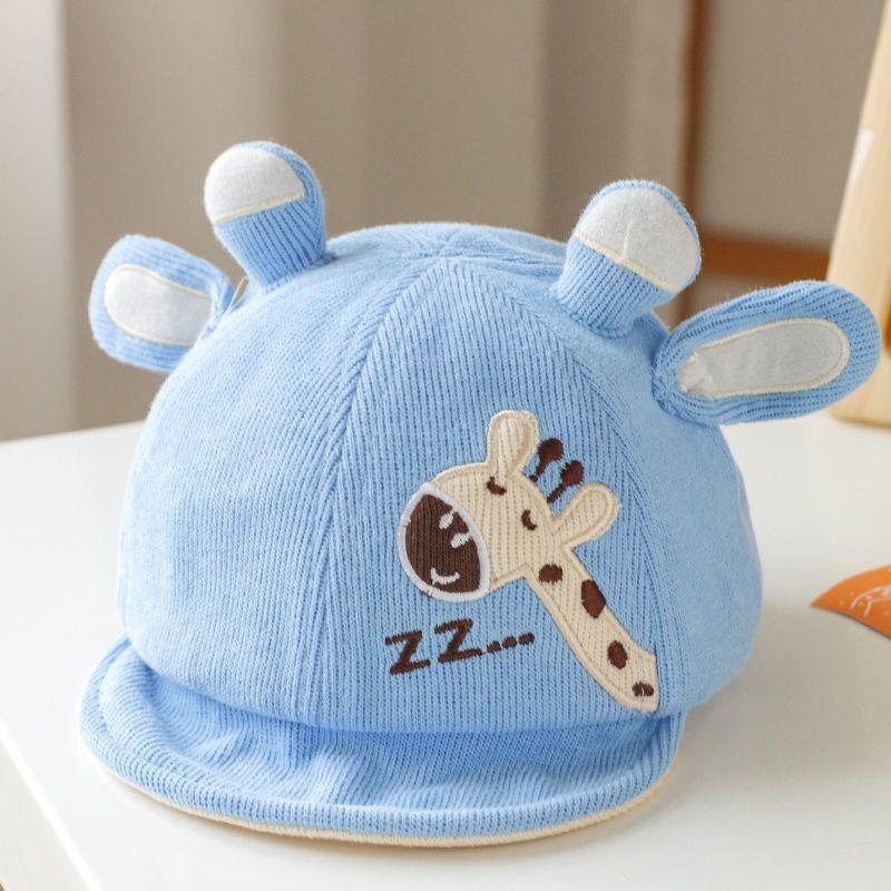 Giraf Deer Antler Baby Baseball Cap For Spring Autumn Sun Protection