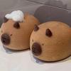 1Pcs Wash Blistering Capybara Bath Sponge Ball Body Exfoliate Household Baby Shower Brushes Bubble Sponges Cartoon Animal Shape