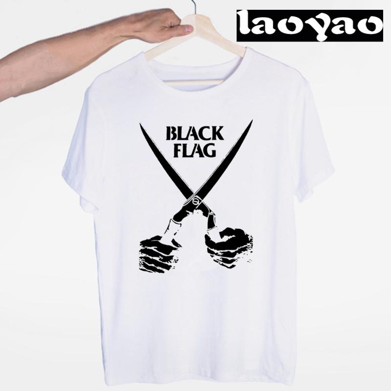 

Black Flag Tshirt Punk Rock Band Henry Rollins Large Bars Graphic Tshirts Women Men Harajuku Streetwear Summer Oversized Tee 2XL