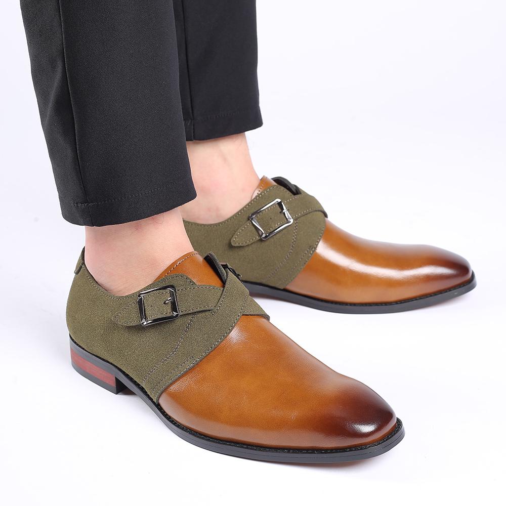 Fashion Lightweight Male Casual Leather Casual Shoes Handmade Leather Loafers Elegant Slip on Flats Mens High Quality Leisure Walk Shoes