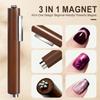 3 IN 1 Multifunktions Katzenaugenmagnet für Nagelkunstdesign Starker Dicker Magnetstab Großes Zylindrisches Magnetisches Nagelwerkzeug