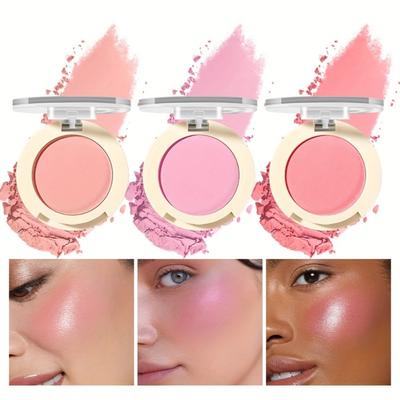 Natürlich wirkende, matte Rouge-Creme in 12 Farbtönen für einen schlichten Make-up-Look