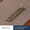 Metal Incense Stick Burner Ancient Style Boat Shape Incense Stick Holder Classical Elegance Aromatherapy Ornament 7