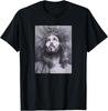 NY BEGRÄNSAD Upplaga Face Of Jesus Bibelvers Jesus På Ett Kors Med Törnekrona T-shirt Unisex T-shirt