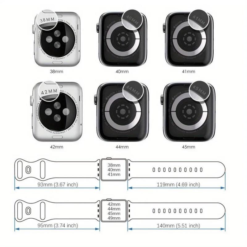 Silicone Watch Strap For Apple Watch Band Fashion Pattern Flower Engraving 49/44/45/40/42/38mm iWatch Series Ultra Band