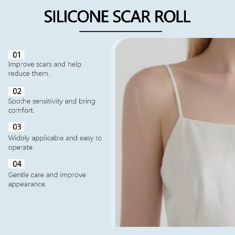 1Roll Thin Adhesive Bandages Easy to Cut Reusable Scar Patches for Comfortable Scar treatments burn Acne Adults Kids