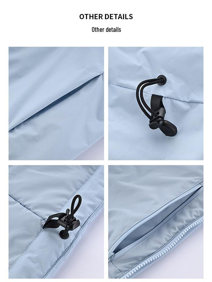 Tsutaya Astro Boy Unisex Waterproof Hooded Cotton Jacket – Warm, Cold-Proof for Outdoor Commuting