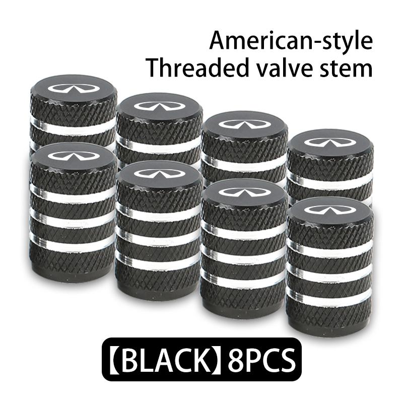 

Car Cap Aluminum Tire Wheel Stem Air Valve Caps Dustproof Cover Accessorie For Infiniti QX50 QX30 QX60 G25 JX35 FX35 FX37 FX50