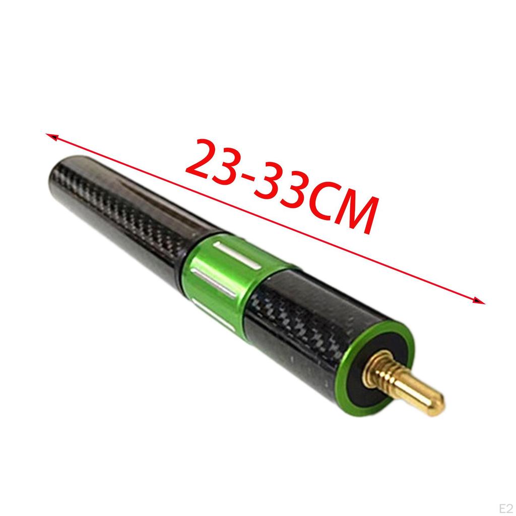 Pool Cue Extension Billiard Carbon Fiber Portable Snooker Comfortable Stick