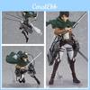 Attack On Titan Figma 15cm PVC Aksiyon Figürü Modeli Levi Eren Mikasa