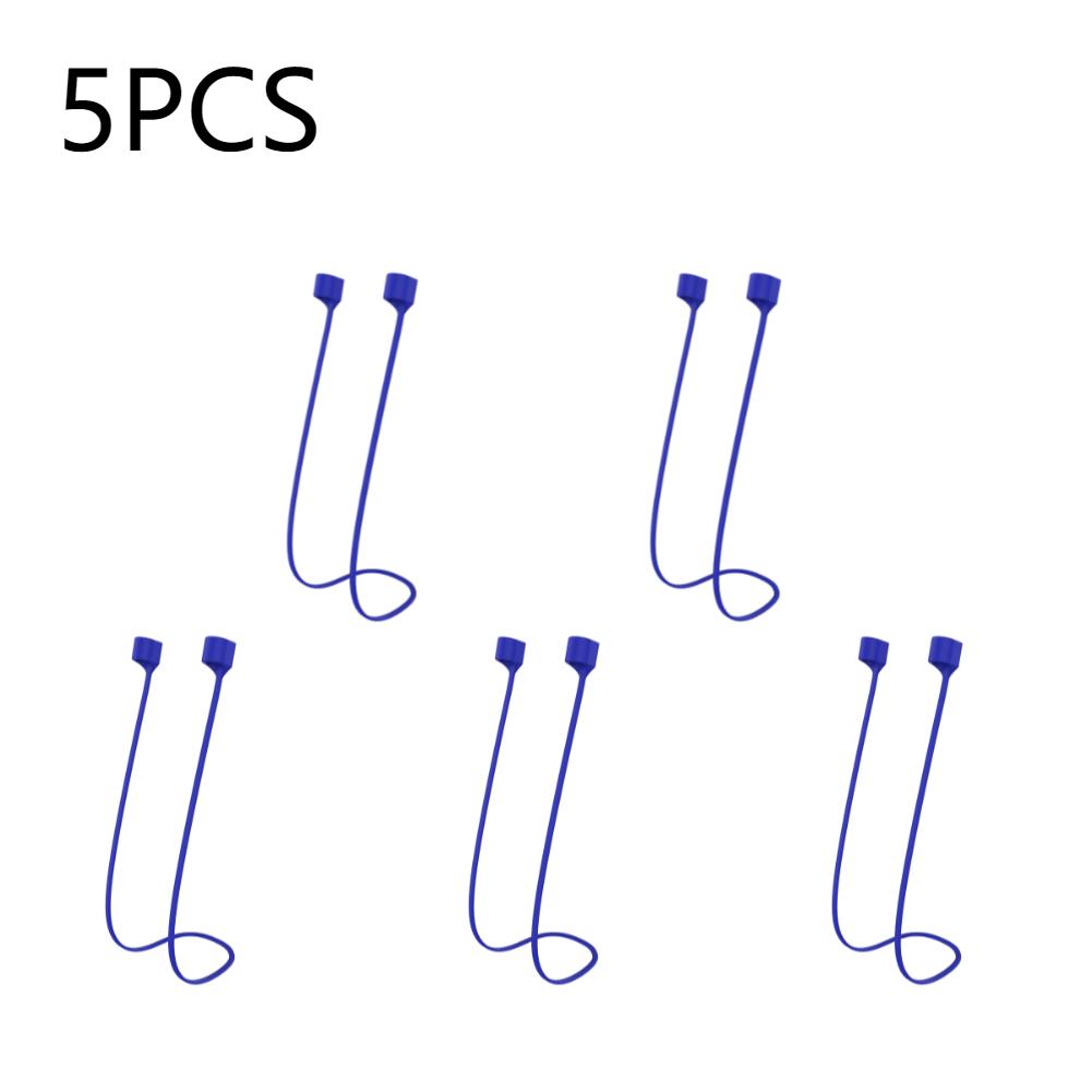 Uchwyt na silikonową linkę zapobiegający zgubieniu, kabel, uchwyt na pasek do słuchawek, kabel, sznurek na szyję do słuchawek dla AirPods 1 2 3 Pro