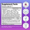 Bcuelov 120 billion probiotic composite capsules contain 36 strains of bacteria and digestive enzymes helping with intestinal digestion and absorption