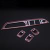 Car Interior Door Handle Window Control Lifter Panel Switch Button Cover Trim Sticker For BMW X5 E70 2007-2013 X6 E71