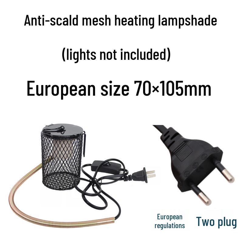 

Маленький питомец рептилия лазание против ожогов керамическая тепловая лампа с абажуром набор