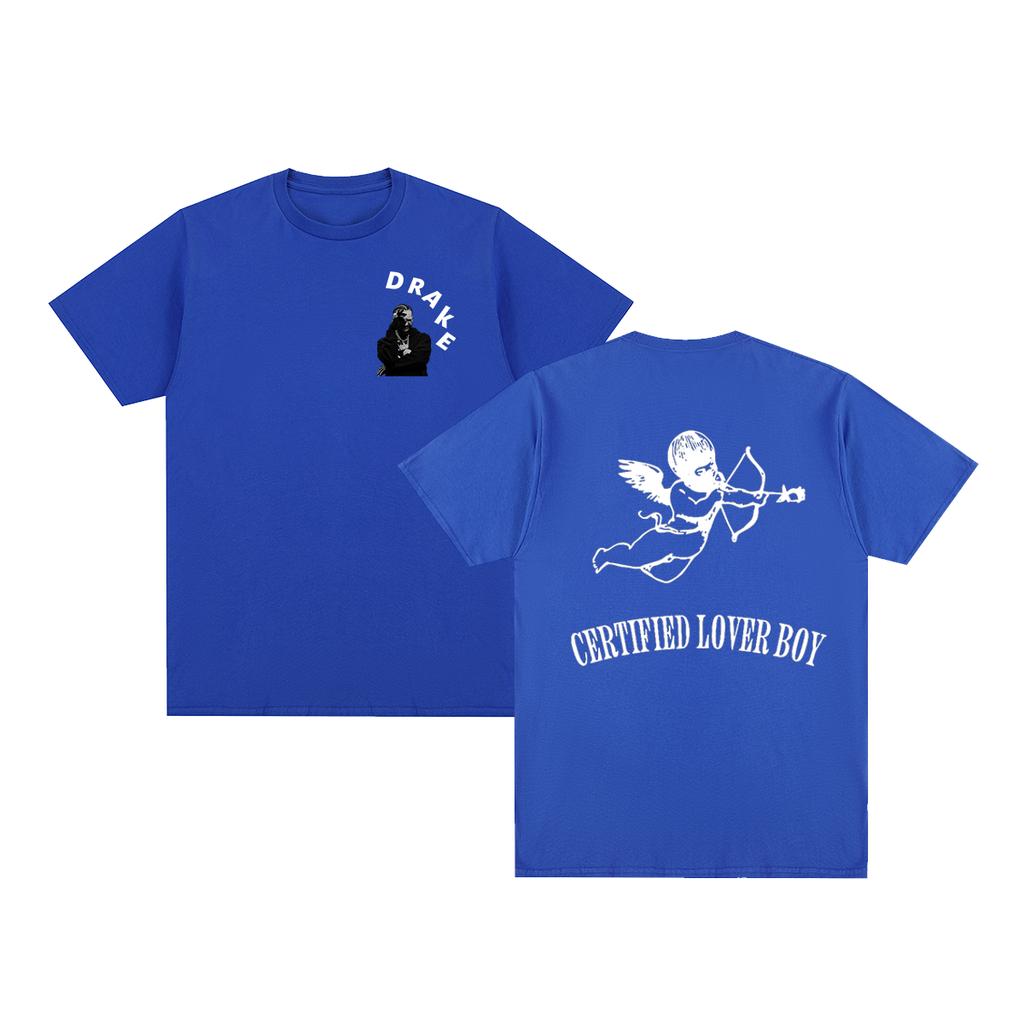 Drake Certified Lover Boy Album Vintage Tshirt Rapper Hip Hop Fashion Cotton Men T shirt New Tee Tshirt Womens Tops