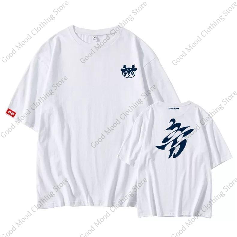 BABYMONSTER CHOOM T-Shirt Kpop Mode Neues Album Fans T-Shirt Unisex Damen Lässig Sommer Hohe Qualität Baumwolle Kurzarm T-Shirts