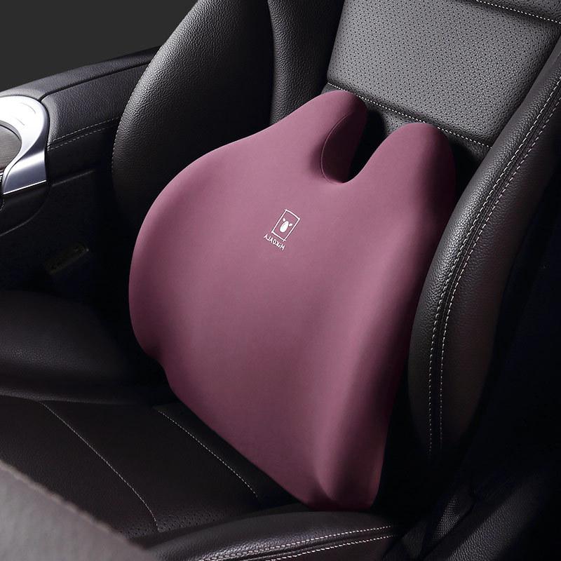Automobile Auto Lendenstützkissen Auto Taillenpolster Büro Rückenlehne Taillenstützkissen Memory-Schaum Autositz Taillenkissen